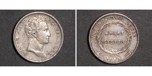 1/4 Гульден Королевство Нидерланды (1815 - ) Серебро 
