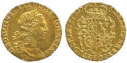 1/4 Гінея Велика Британія  Золото Георг III (1738-1820)