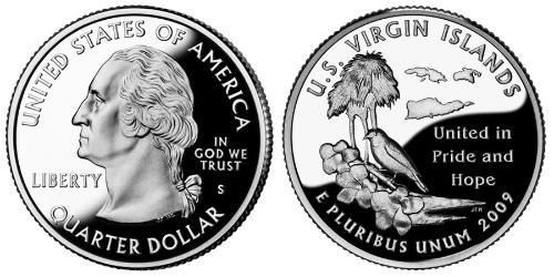 1/4 Долар США (1776 - ) Нікель/Мідь 