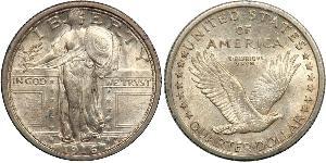 1/4 Долар США (1776 - ) Срібло 