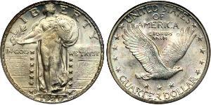 1/4 Долар США (1776 - ) Срібло 
