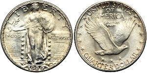 1/4 Долар США (1776 - ) Срібло 