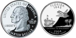 1/4 Долар США (1776 - ) Срібло Джордж Вашингтон