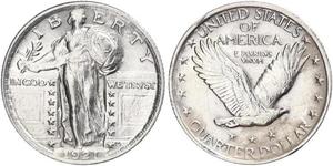 1/4 Долар США (1776 - ) Срібло 