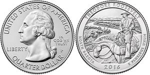 1/4 Долар США (1776 - ) Срібло Джордж Вашингтон