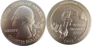 1/4 Долар США (1776 - ) Срібло Джордж Вашингтон