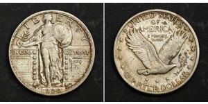 1/4 Долар США (1776 - ) Срібло 