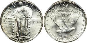1/4 Долар США (1776 - ) Срібло 