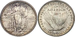 1/4 Долар США (1776 - ) Срібло 
