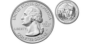 1/4 Долар США (1776 - ) Срібло Джордж Вашингтон