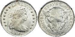 1/4 Долар / 25 Цент США (1776 - ) Мідь/Срібло 