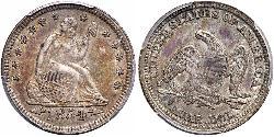 1/4 Долар / 25 Цент США (1776 - ) Мідь/Срібло 