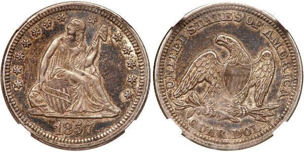 1/4 Долар / 25 Цент США (1776 - ) Мідь/Срібло 
