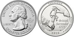 1/4 Долар / 25 Цент США (1776 - ) Нікель/Мідь Джордж Вашингтон