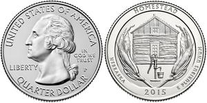 1/4 Долар / 25 Цент США (1776 - ) Срібло Джордж Вашингтон