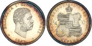 1/4 Долар / 25 Цент США (1776 - ) Срібло 