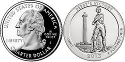 1/4 Доллар США (1776 - ) Серебро Джордж Вашингтон