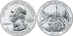 1/4 Доллар США (1776 - ) Серебро Джордж Вашингтон