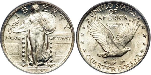 1/4 Доллар США (1776 - ) Серебро 