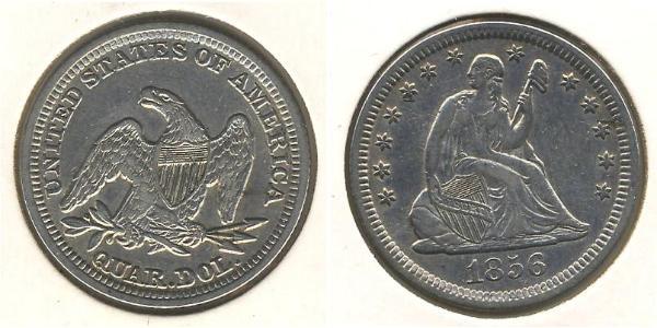 1/4 Доллар США (1776 - ) Серебро 