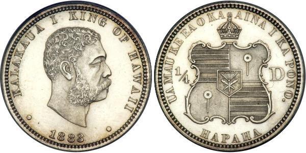 1/4 Доллар / 25 Цент США (1776 - ) Серебро 