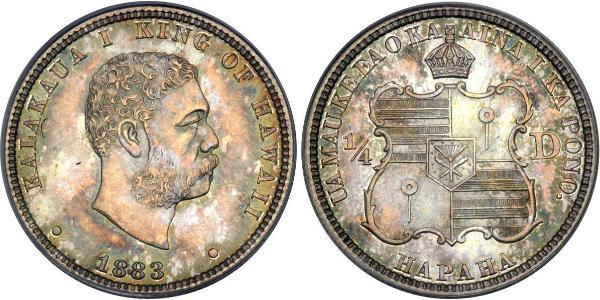 1/4 Доллар / 25 Цент США (1776 - ) Серебро 