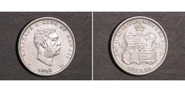 1/4 Доллар / 25 Цент США (1776 - ) Серебро 