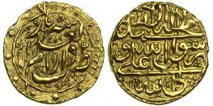 1/4 Мухр Иран / Династия Зендов (1750-1794) Золото Karim Khan Zand (1705- 1779)