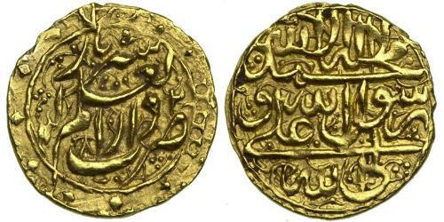 1/4 Мухр Иран / Династия Зендов (1750-1794) Золото Karim Khan Zand (1705- 1779)