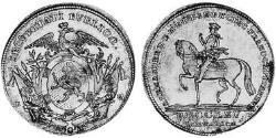 1/4 Талер Ансбах (княжество) (1398–1792) Серебро Charles Alexander, Margrave of Brandenburg-Ansbach (1736 – 1806)
