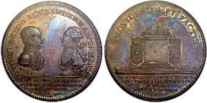 1/4 Талер Ансбах (княжество) (1398–1792) Серебро Charles Alexander, Margrave of Brandenburg-Ansbach (1736 – 1806)