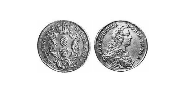 1/4 Талер Аугсбург (1276 - 1803) Серебро Франц I Стефан(1708-1765)