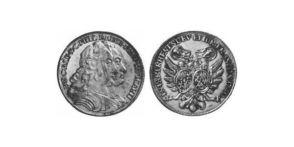 1/4 Талер Бавария (курфюршество) (1623 - 1806) Серебро 