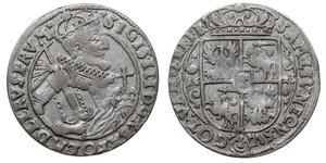 1/4 Талер Речь Посполитая (1569-1795) Серебро Сигизмунд III