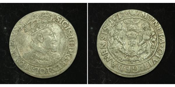 1/4 Талер Речь Посполитая (1569-1795) Серебро Сигизмунд III