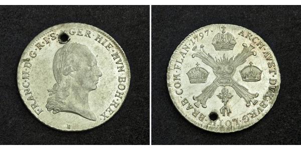 1/4 Талер Священная Римская империя (962-1806) Серебро Francis II, Holy Roman Emperor (1768 - 1835)