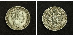1/4 Флорин Австрийская империя (1804-1867) Серебро 