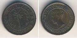 1/4 Цент Шрі Ланка/Цейлон Мідь Вікторія (1819 - 1901)