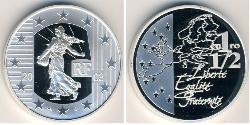 1.5 Euro Cinquième République (1958 - ) Argent 