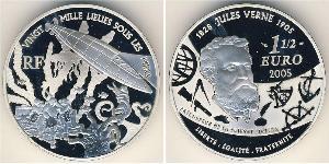 1.5 Euro Quinta Repubblica francese (1958 - ) Argento 