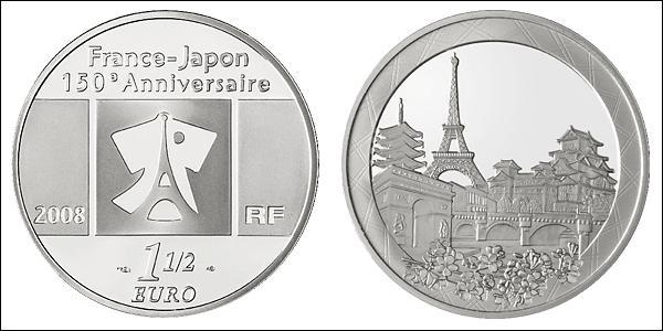 1.5 Euro Quinta República Francesa (1958 - ) Plata 