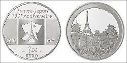 1.5 Euro Fünfte Französische Republik (1958 - ) Silber 