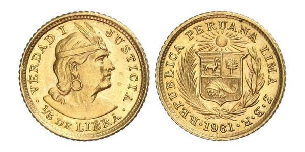 1/5 Libra Peru Gold 