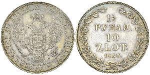 1.5 Rubel / 10 Zloty   