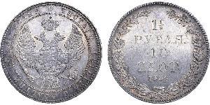 1.5 Ruble / 10 Zloty   