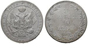 1.5 Rublo / 10 Zloty   