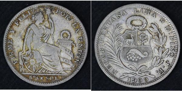 1/5 Sol Pérou Argent 
