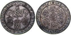 1.5 Thaler 荷蘭共和國 (1581 - 1795) 銀 