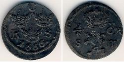 1/6 Ore Schweden Kupfer 