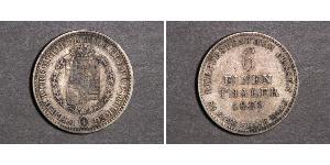 1/6 Thaler Hesse-Cassel (1567 - 1806) Argent 